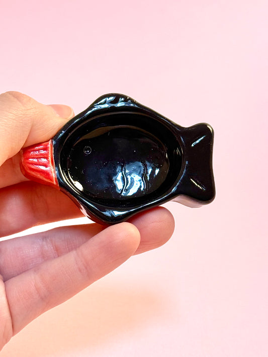 Fish soy sauce dish