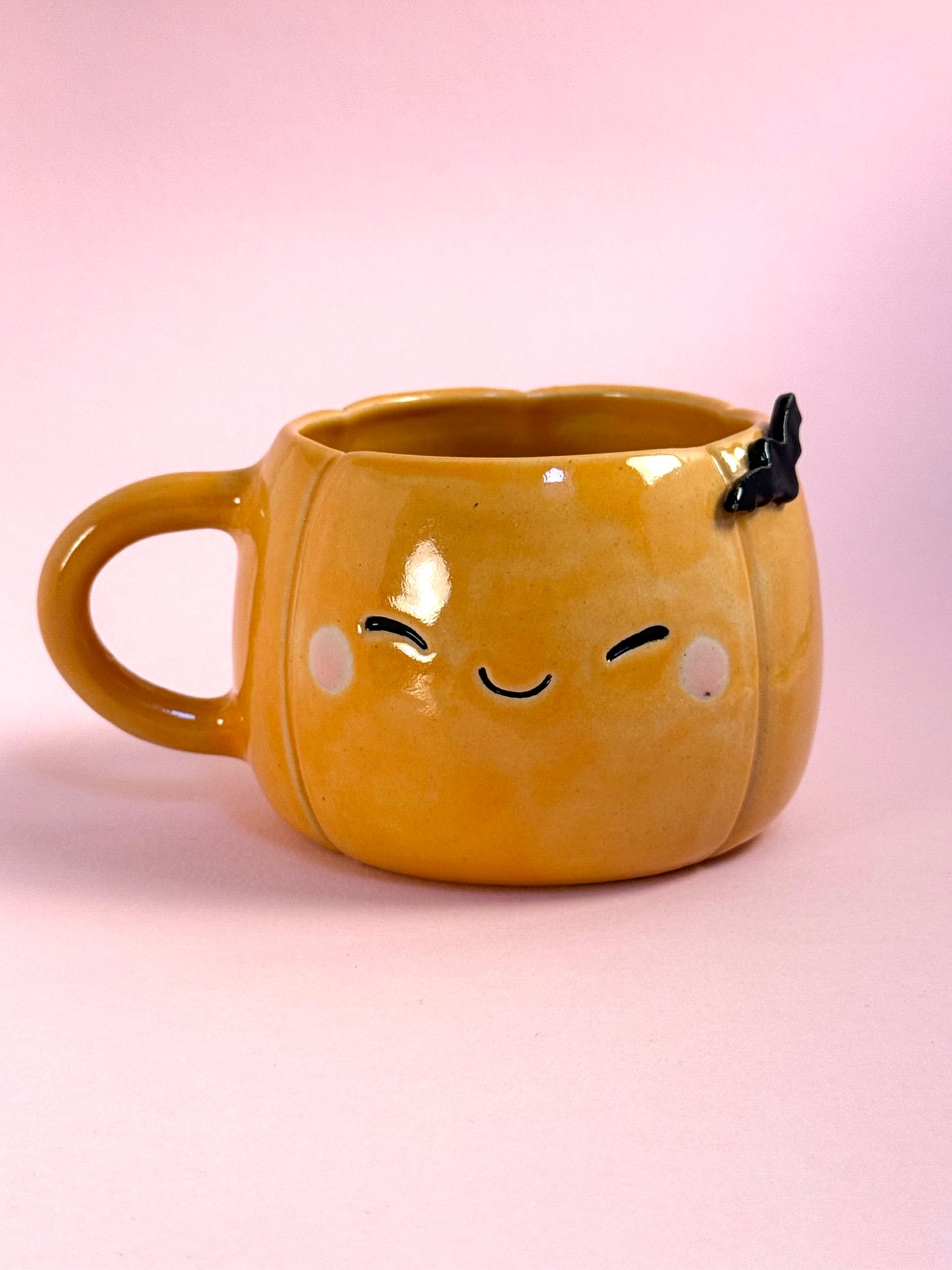 Pumpkin mischievous mug