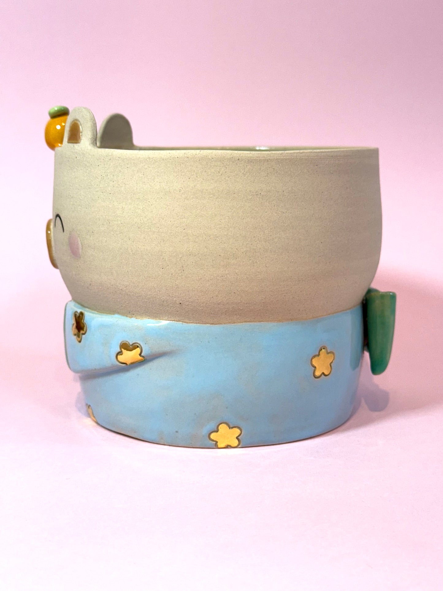 Capybara kimono planter