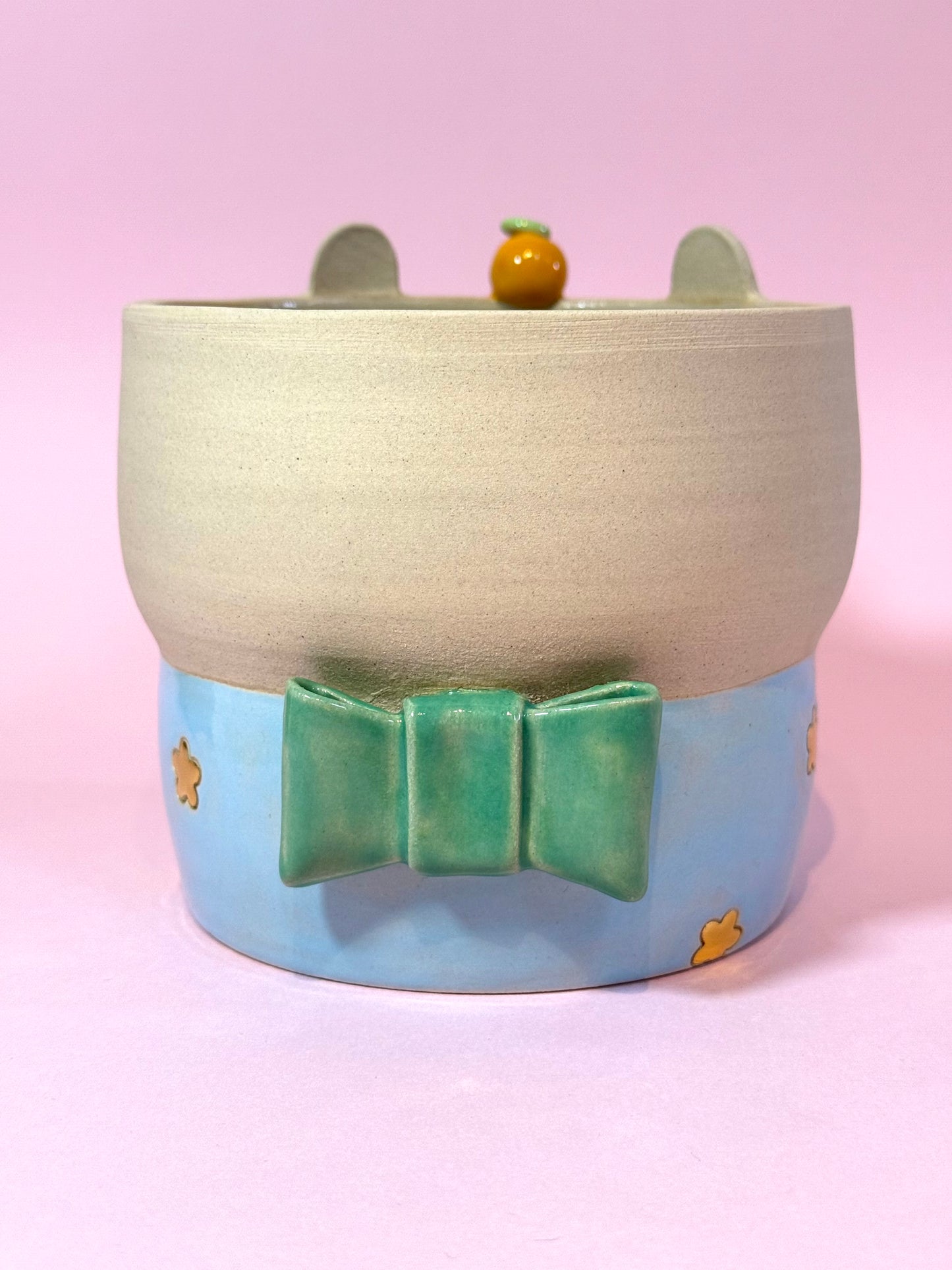 Capybara kimono planter