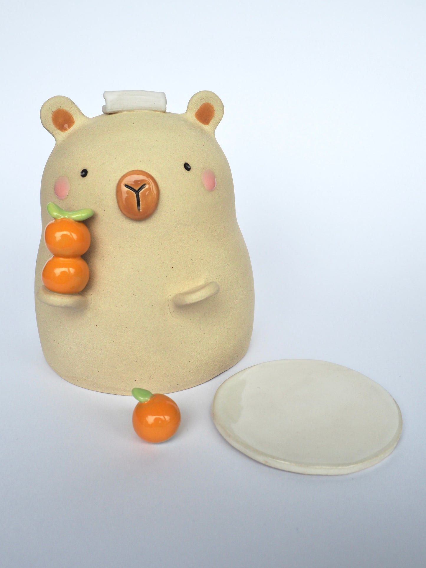 Capybara incense burner