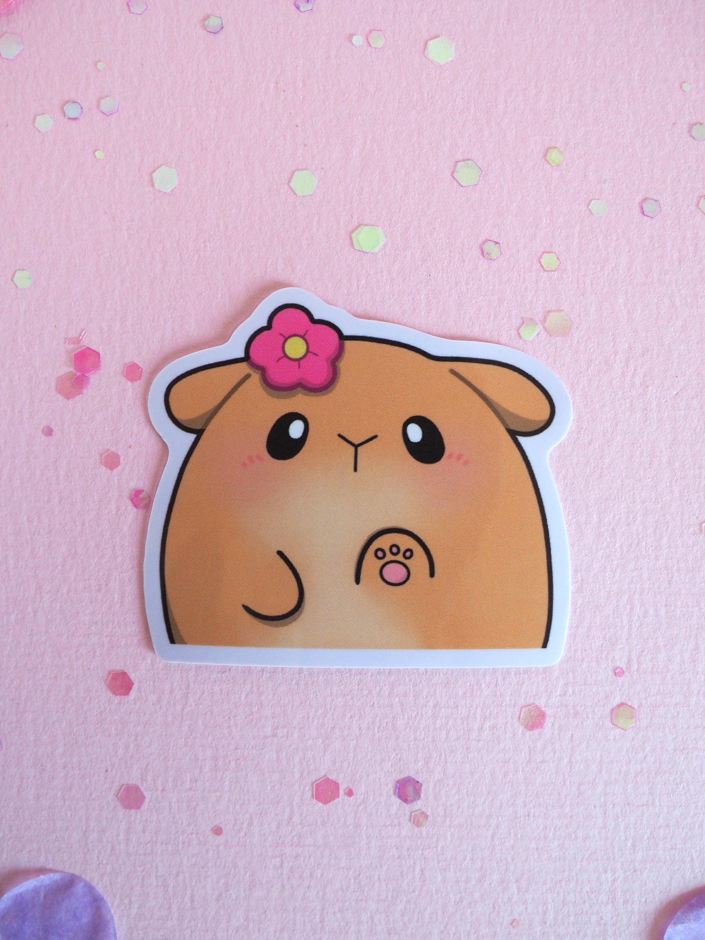 Mimi Stickers vinyl brillant  