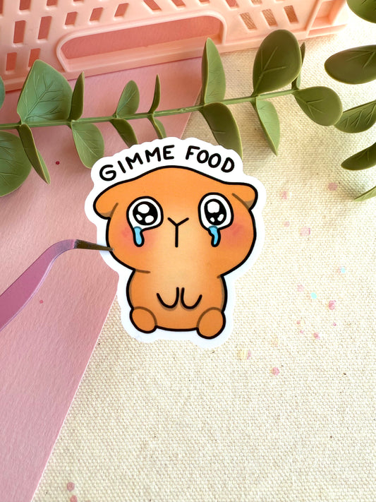 Guinea pig moods sticker