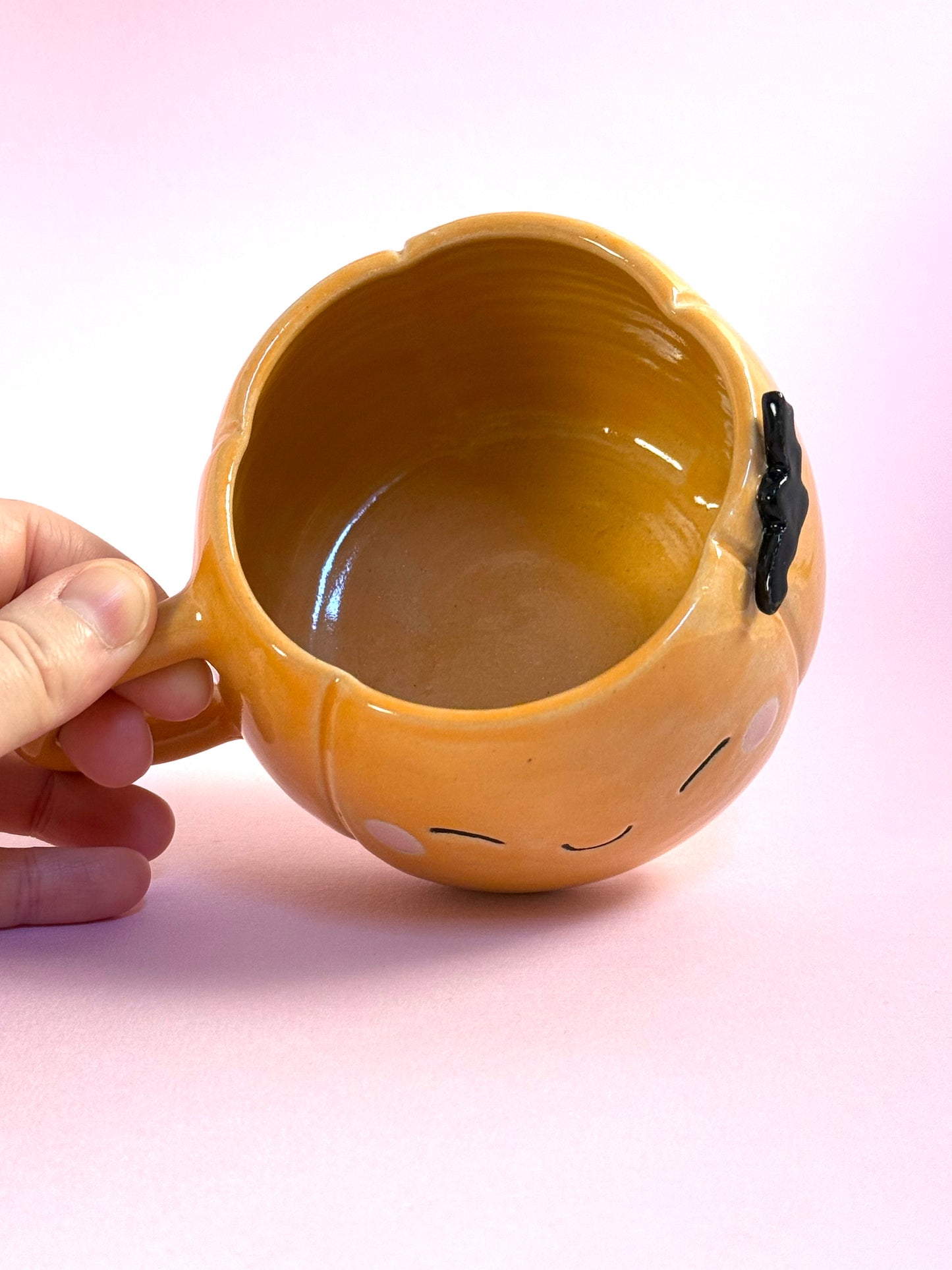 Pumpkin mischievous mug