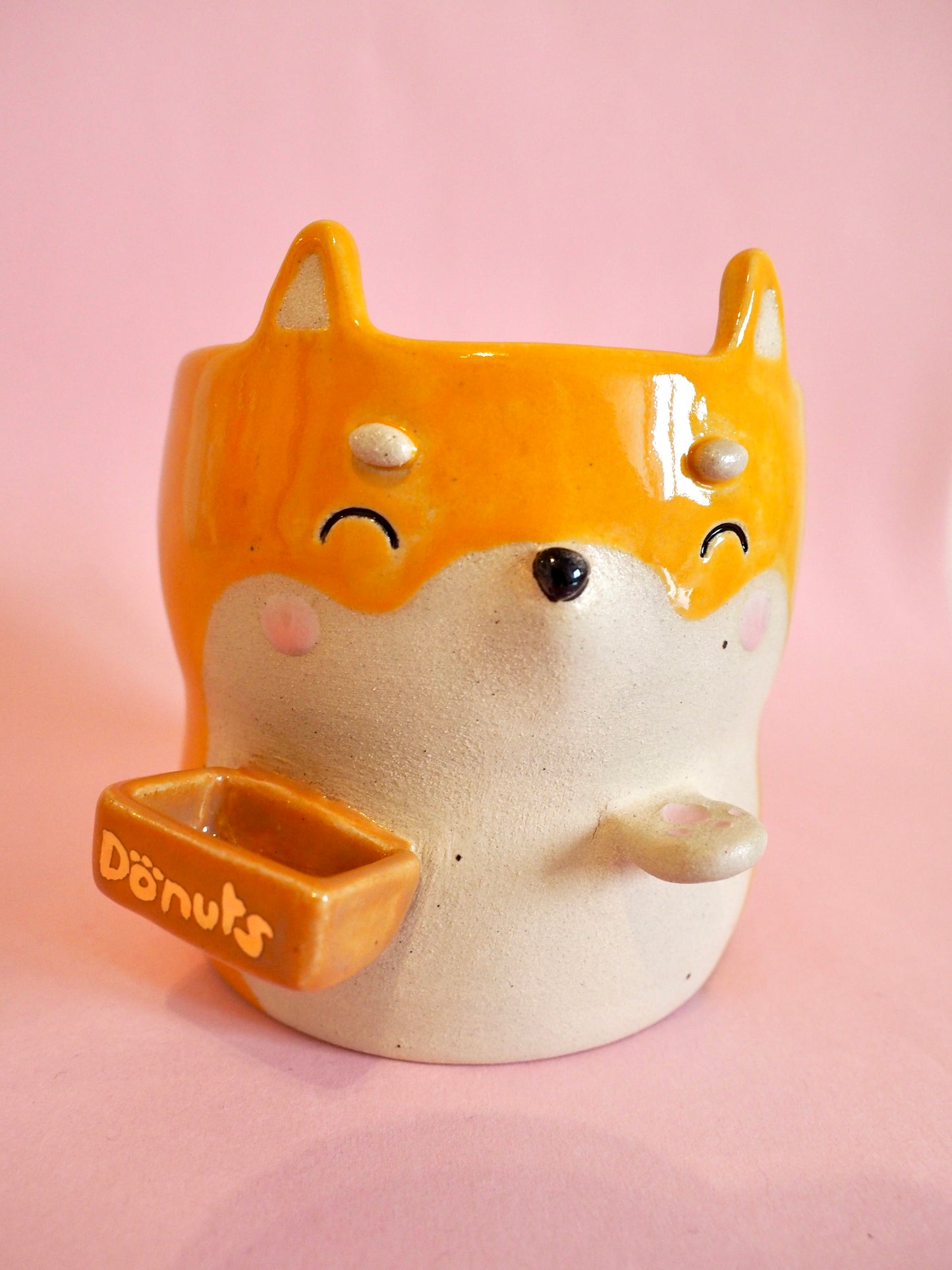 Sami Shiba Donuts Pot