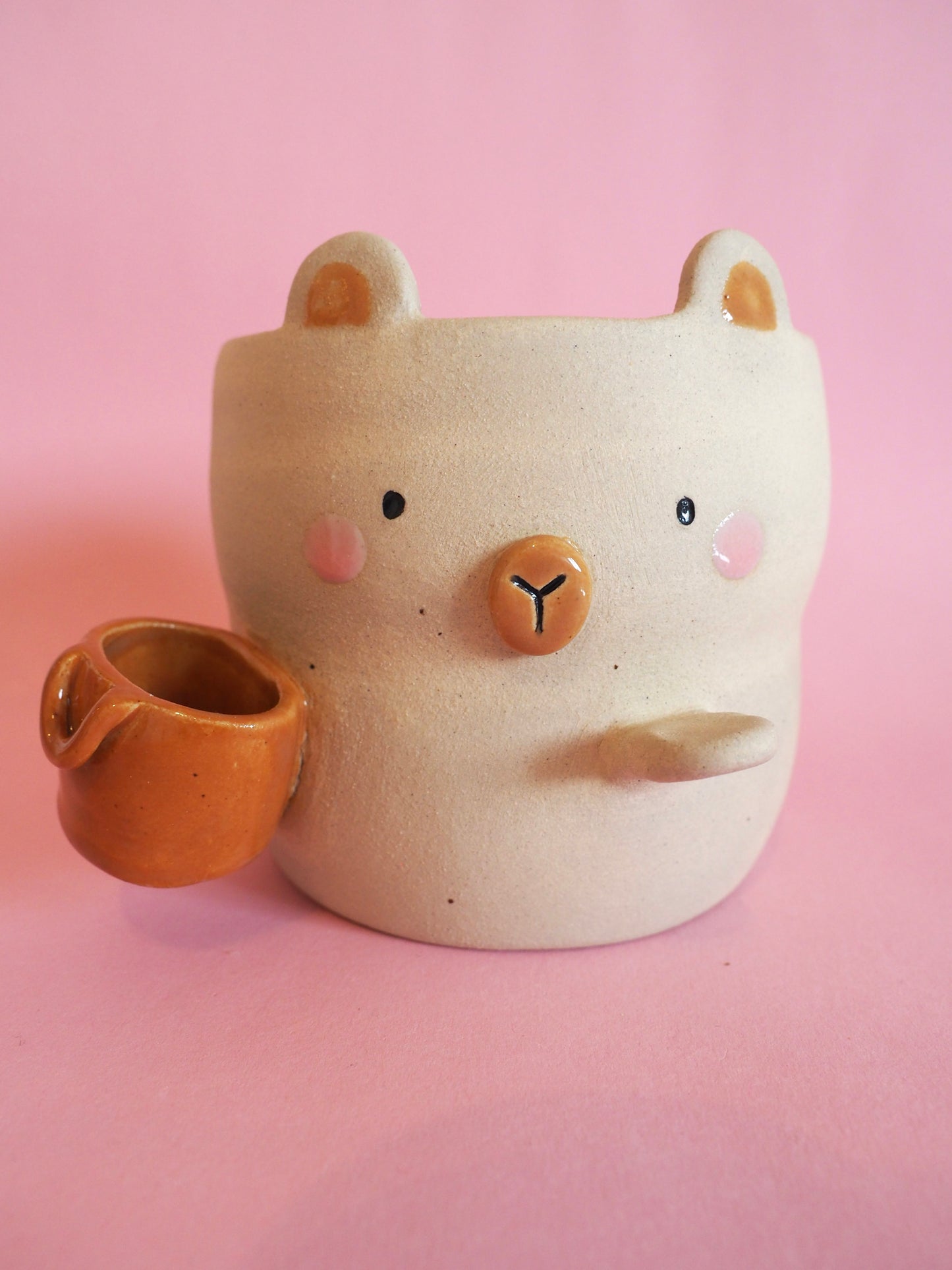 Second Ali Capybara Oranges Holder Pot