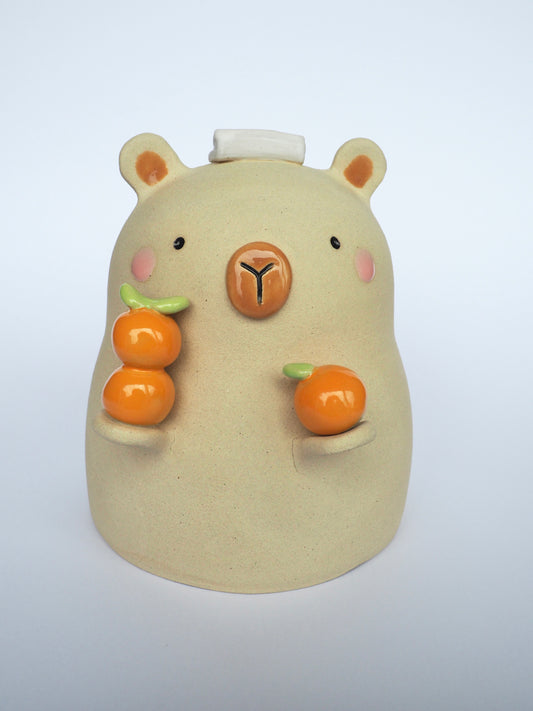 Capybara incense burner