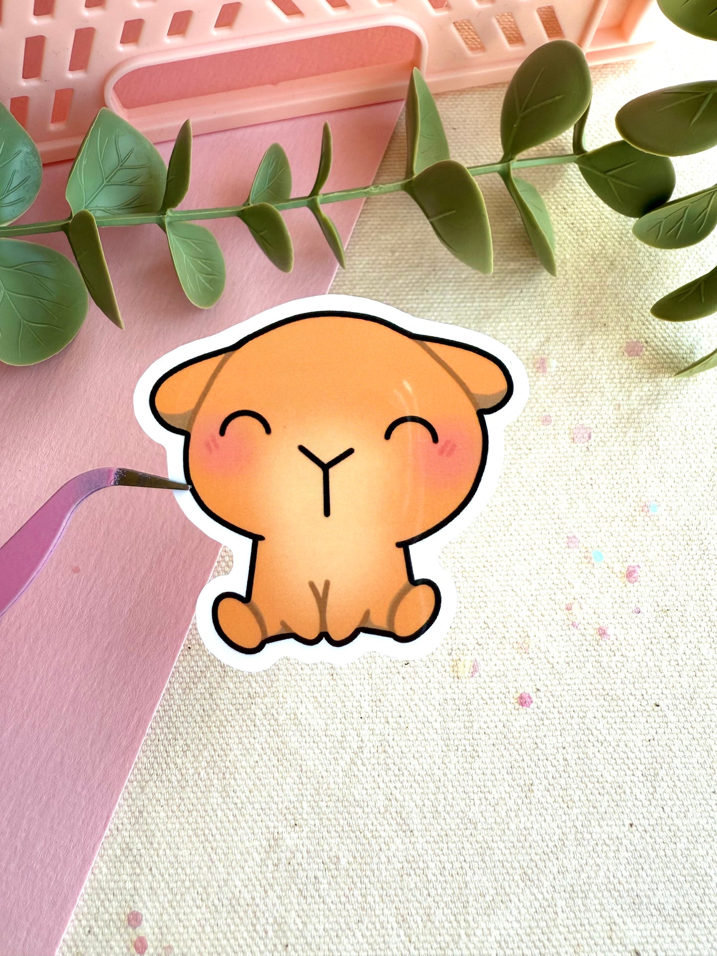 Guinea pig moods sticker