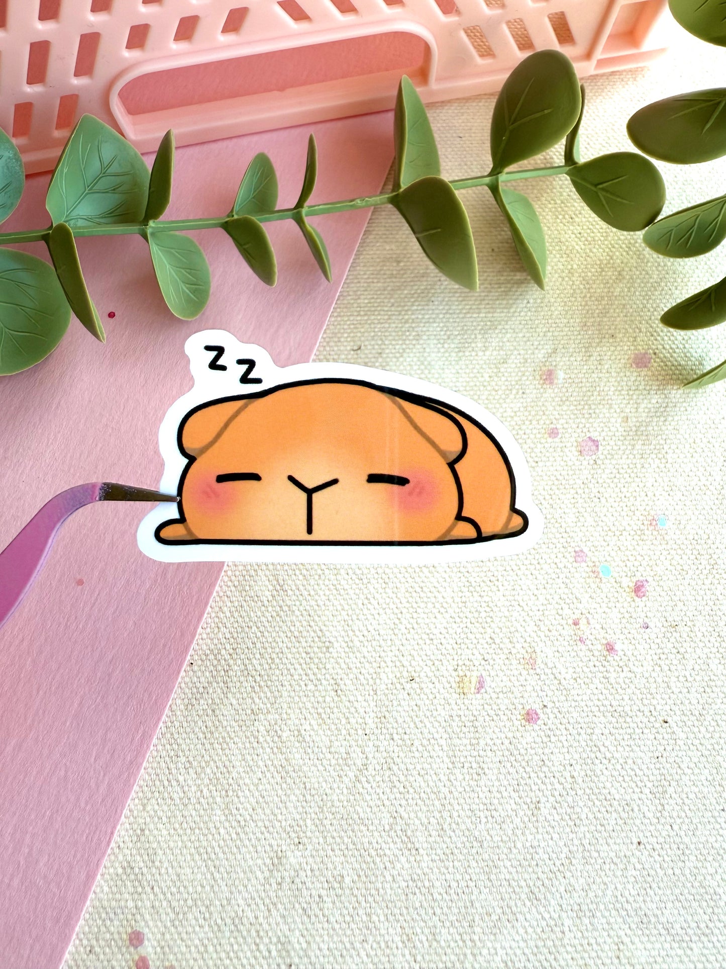 Guinea pig moods sticker