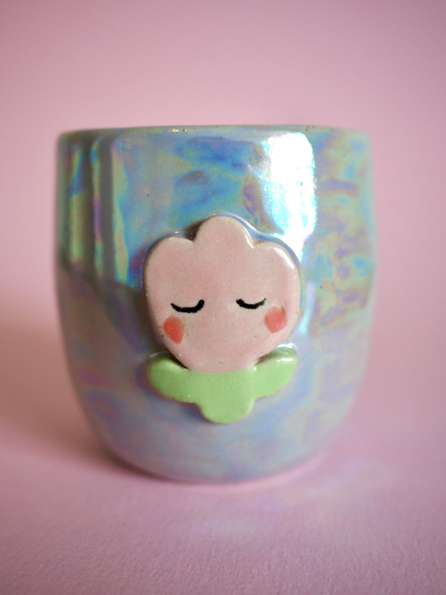 Pearlescent Tulip Cup